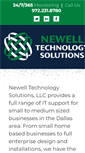 Mobile Screenshot of newellsolutions.com